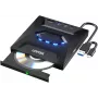 Unitek Gravador Externo de DVD/CD, Hub USB 5Gbps, Leitor de Cartões SD T1037A01