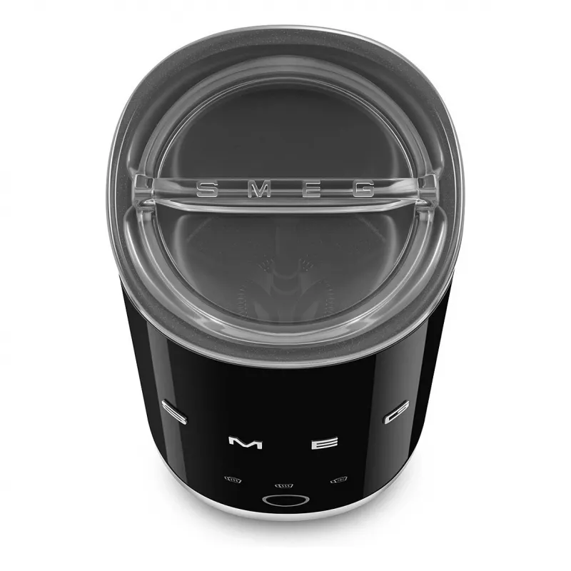 Smeg MFF02BLEU espumador de leite, 3 funções, antiaderente, 500W, preto