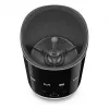 Smeg MFF02BLEU espumador de leite, 3 funções, antiaderente, 500W, preto