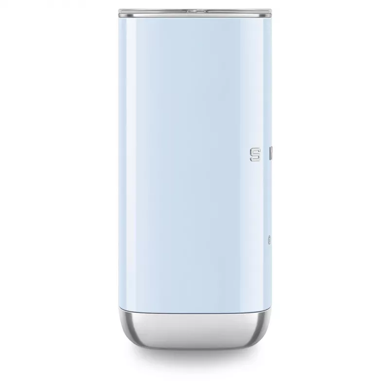 Smeg MFF02PBEU Espumador de leite, 3 funções, antiaderente, 500 W, azul pastel