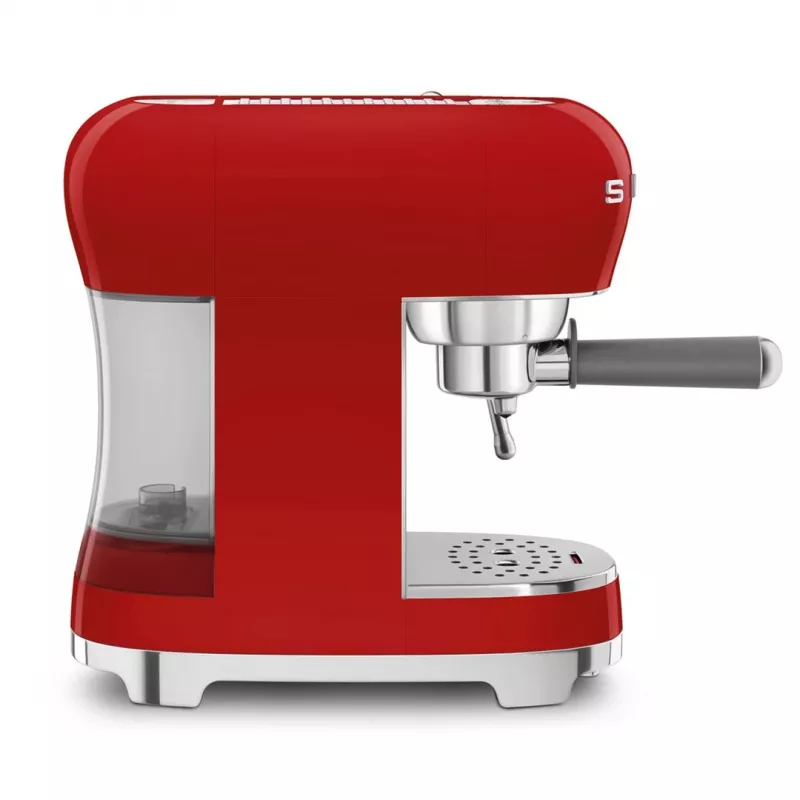 Smeg ECF02RDEU Máquina de café expresso manual 50's Style 1.1 L vermelha