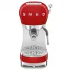 Smeg ECF02RDEU Máquina de café expresso manual 50's Style 1.1 L vermelha