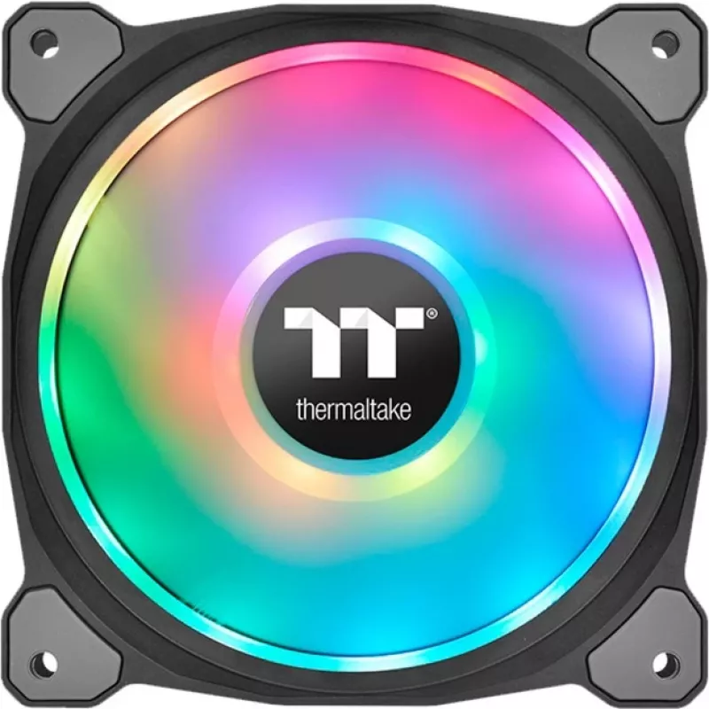 Thermaltake Riing Duo 14 Ventoinha de radiador RGB pack de 3 preto - Premium Edition - 140 mm