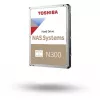Toshiba N300 8TB Disco rígido NAS 7200RPM 256MB Cache SATA III 3,5 polegadas Retail