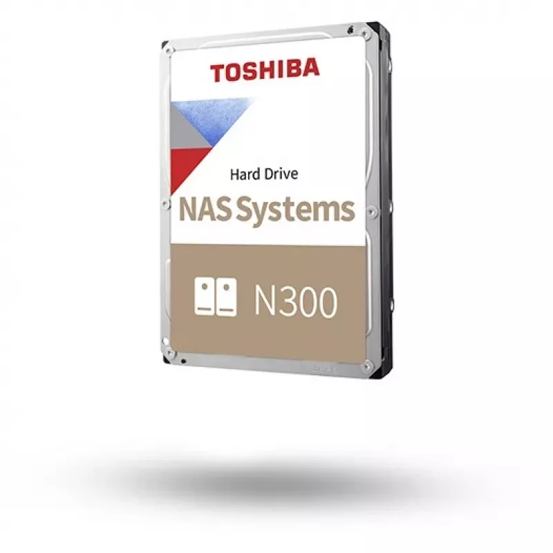 Toshiba N300 8TB Disco rígido NAS 7200RPM 256MB Cache SATA III 3,5 polegadas Retail