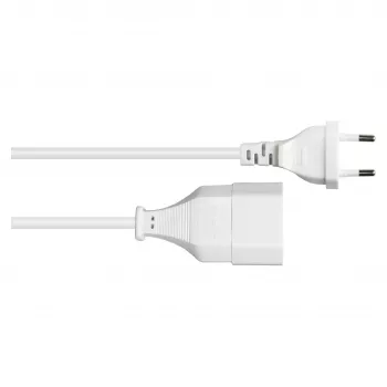 Good Connections Cabo de extensão Euro branco 5m