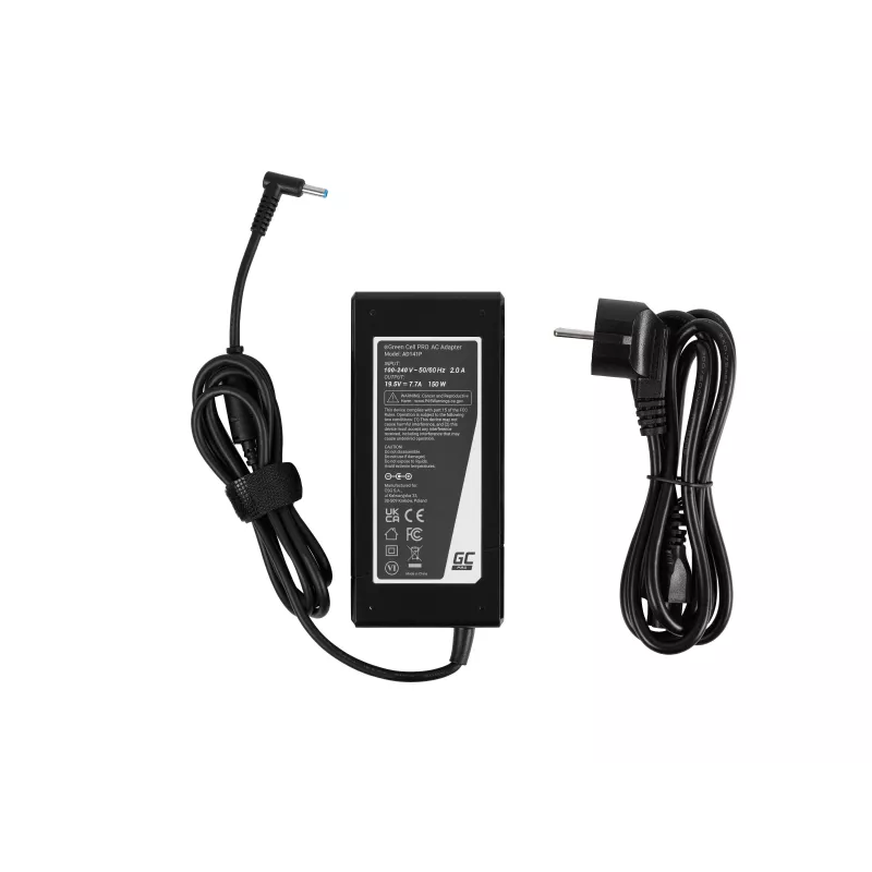 Green Cell PRO 19,5V 7.7A 150W Fonte de alimentação para portátil HP ZBook 15 G3 G4 G5 G6