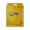 Delock Placa PCI Express x1 para 2 x Série RS-232 High Speed 921K Proteção contra sobretensão ESD