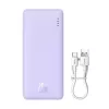 Baseus Airpow - 20.000 mAh 20W Powerbank (Lila)