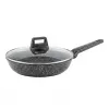 Extralink Home SF-1129-20CM Frigideira antiaderente de granito 20 cm 1,2 L preto