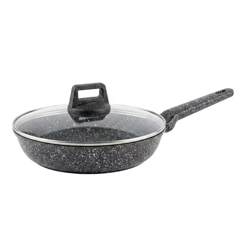Extralink Home SF-1129-20CM Frigideira antiaderente de granito 20 cm 1,2 L preto