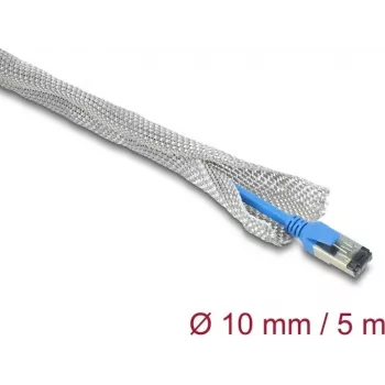 Delock manga entrançada para blindagem EMC autofechável 5 m x 10 mm (20992)