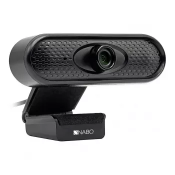 NABO Webcam USB WCF 2000 Full HD 1080p com microfone integrado