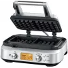 Sage SWM620BSS4EEU1 Máquina de waffles belgas Smart Waffle Pro, 1000 W, aço inoxidável escovado