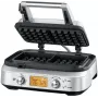 Sage SWM620BSS4EEU1 Máquina de waffles belgas Smart Waffle Pro, 1000 W, aço inoxidável escovado