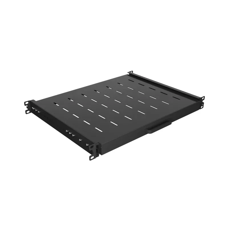 LANBERG AK-1020-B Prateleira deslizante 19 polegadas 1U 350mm preta