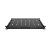 LANBERG AK-1020-B Prateleira deslizante 19 polegadas 1U 350mm preta