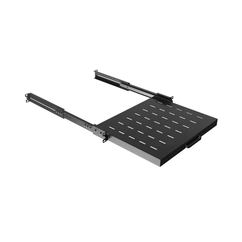 LANBERG AK-1020-B Prateleira deslizante 19 polegadas 1U 350mm preta
