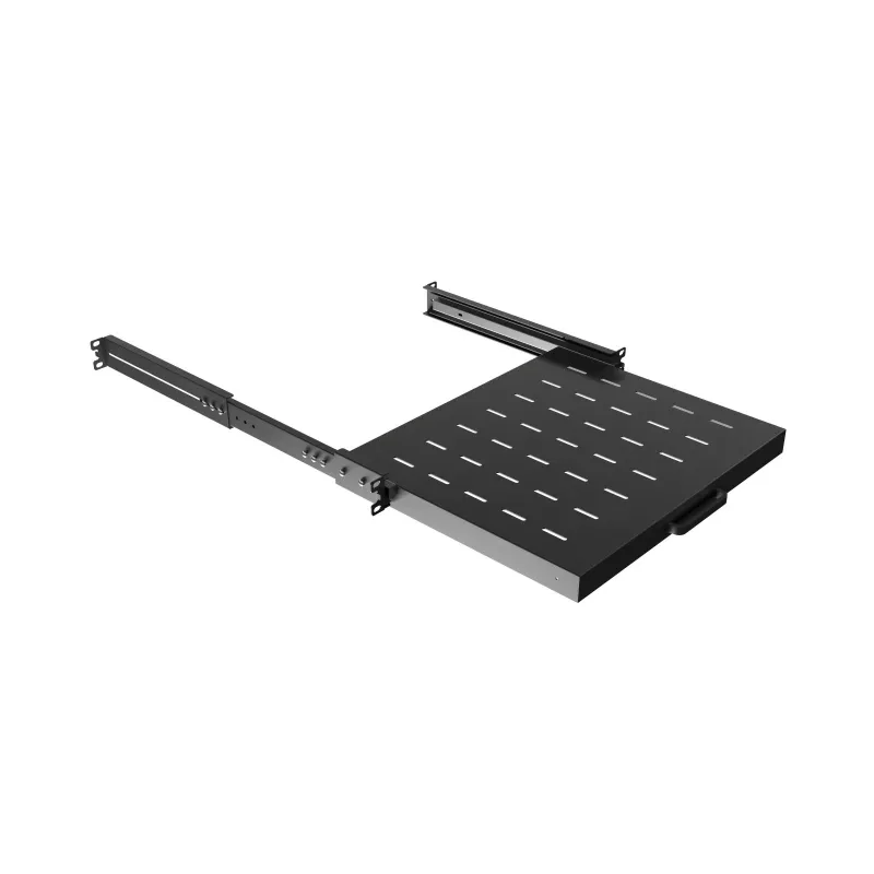 LANBERG AK-1020-B Prateleira deslizante 19 polegadas 1U 350mm preta