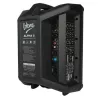 V-TONE ALPHA 8 Sistema PA ativo de coluna com bateria integrada e misturadora incorporada, 300W RMS, woofer de 8 polegadas, Bluetooth, USB/SD, Hall
