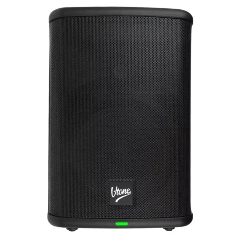 V-TONE ALPHA 8 Sistema PA ativo de coluna com bateria integrada e misturadora incorporada, 300W RMS, woofer de 8 polegadas, Bluetooth, USB/SD, Hall