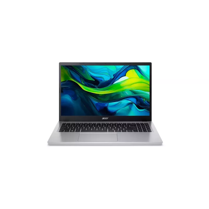 Acer AG15-32P-39R2DX Portátil - Intel Core 3 N355, 15,6 polegadas FHD IPS, 8GB RAM, 256GB SSD (2x128GB), Windows 11 Home, prateado