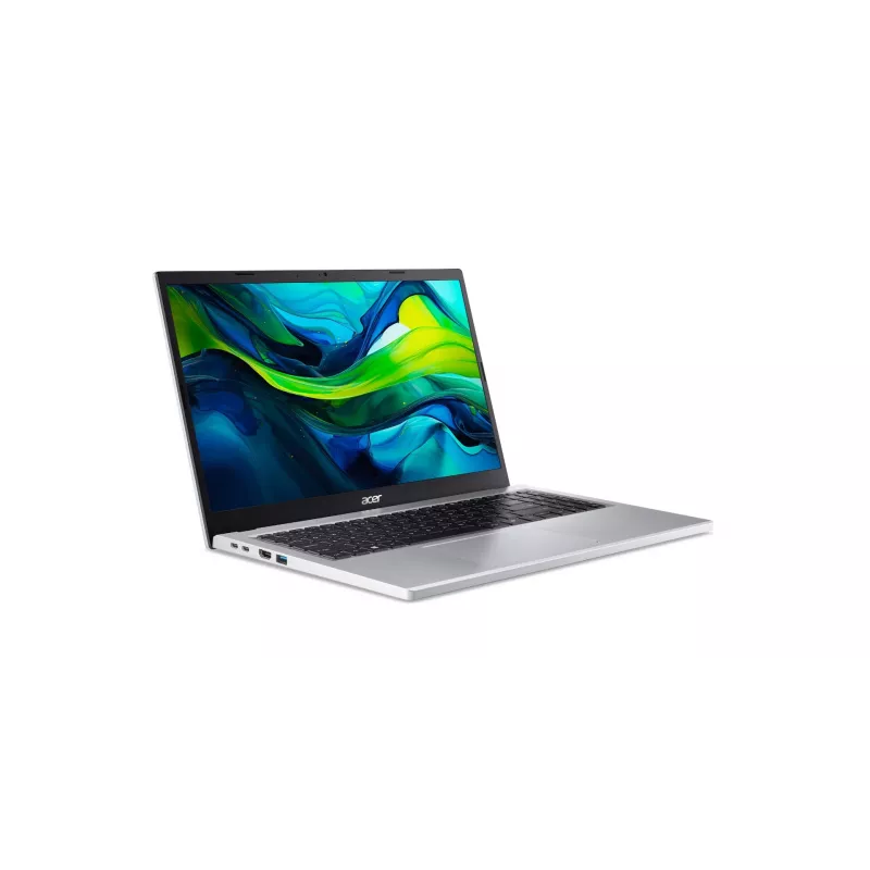 Acer AG15-32P-39R2DX Portátil - Intel Core 3 N355, 15,6 polegadas FHD IPS, 8GB RAM, 256GB SSD (2x128GB), Windows 11 Home, prateado