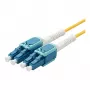 Synergy21 Cabo de fibra ótica 2m LC-LC OS2 Uniboot Rotatable Push/Pull 2mm