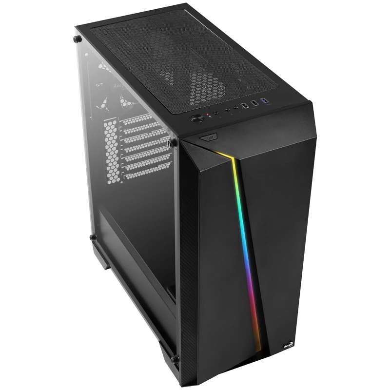 Aerocool Cylon Pro Midi-Tower com vidro temperado - preto