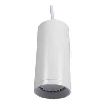 Synergy 21 Casquilho de lâmpada LED GU10 para montagem em teto suspenso branco