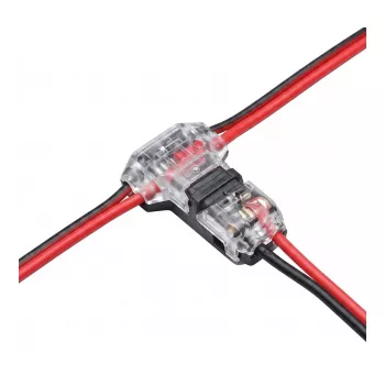 Synergy 21 LED FLEX Strip Additional Easy Connect Conector em T para 2 Line Clear
