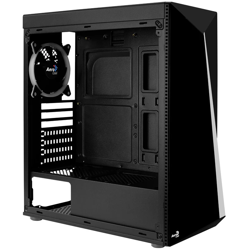 Aerocool Shard Caixa Midi-Tower com Vidro Temperado Preto