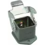HARTING Han® 3 A Caixa de Montagem, Alumínio Fundido, Cinzento Poeira, Bloqueio de Alavanca Única, Entrada de Cabo M20, IP65/IP67