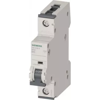 Siemens Disjuntor 10 A 1 polo B 5SY4110-6