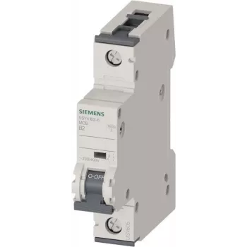 Siemens 5SY41026 SENTRON Disjuntor 2A 1P Curva C 6kA