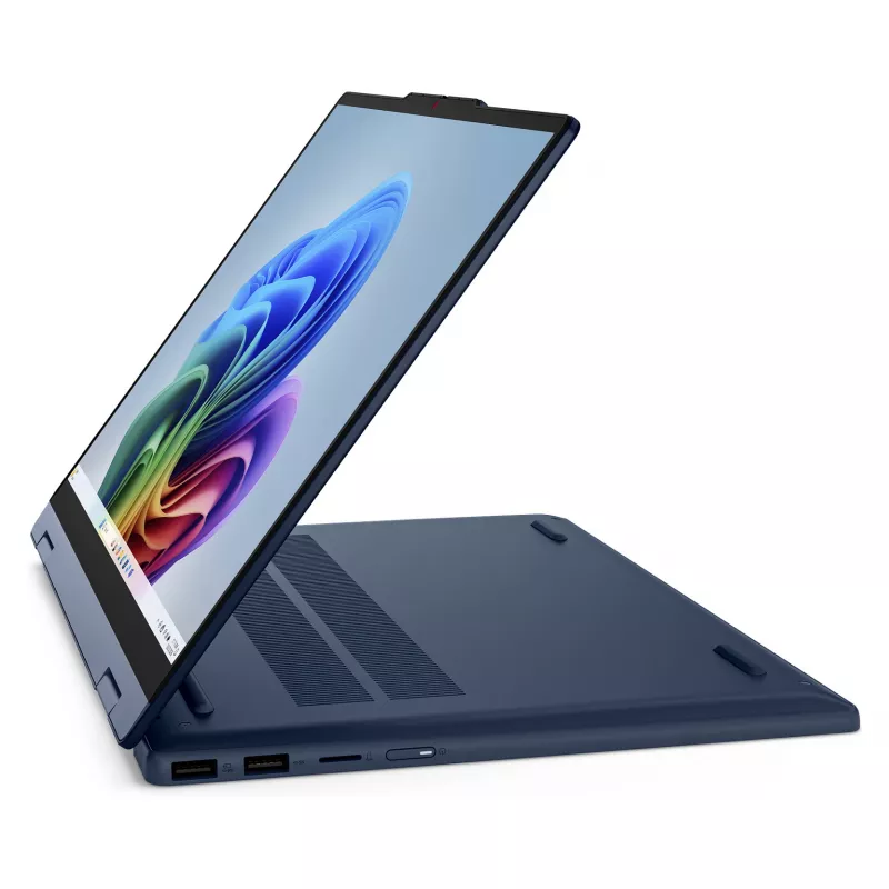 Lenovo IdeaPad 5 2-in-1 14IPH11 Copilot+ PC 83UG002BGE Portátil 2-em-1, 14 polegadas WUXGA IPS Touch, Intel Core Ultra 7 355, 16GB DDR5, 512GB SSD, Windows 11 Home, teclado alemão