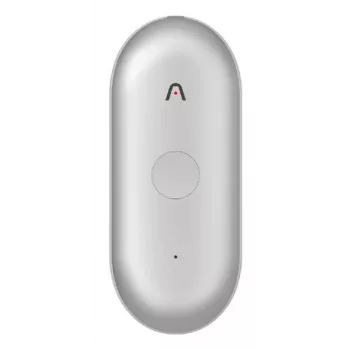 PLAUD NotePin S Prateado Gravador de voz AI, 64 GB, 300 mAh, USB-C, Prateado