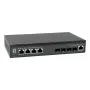 LevelOne Switch gerido L3 10 Gigabit 8 portas, 4 x 1G/2.5G/5G/10G RJ45, 4 x 1G/2.5G/5G/10G SFP+ Uplinks