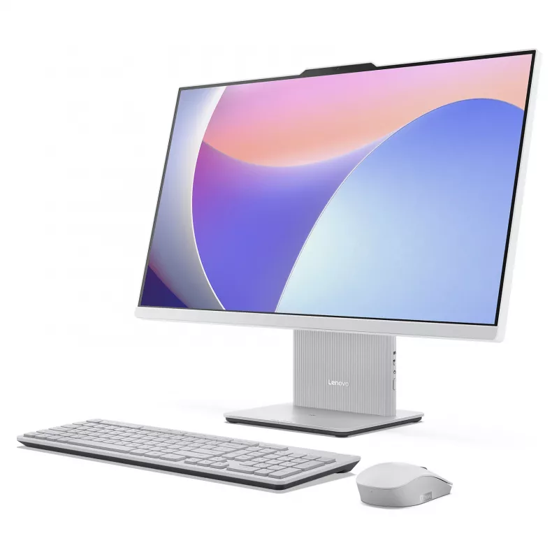 Lenovo IdeaCentre AIO 3 27ARR9 All-in-One PC, 27 polegadas Ecrã FHD IPS, AMD Ryzen 7 7735HS, 16GB DDR5 RAM, 512GB SSD, Windows 11 Home, Storm Grey
