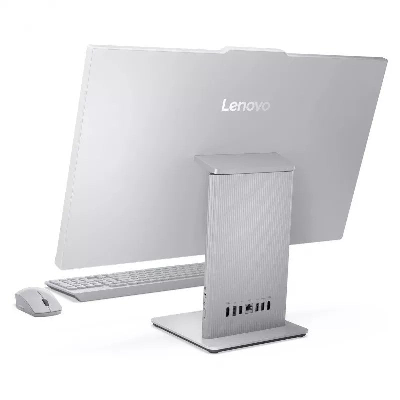 Lenovo IdeaCentre AIO 3 27ARR9 All-in-One PC, 27 polegadas Ecrã FHD IPS, AMD Ryzen 7 7735HS, 16GB DDR5 RAM, 512GB SSD, Windows 11 Home, Storm Grey
