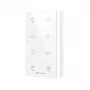 Grenton Painel tátil 8 zonas de toque TF-BUS Branco Frente em Vidro