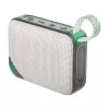 QCY SP2 Altifalante sem fios (Castanho) - Altifalante Bluetooth 5.3 portátil com iluminação RGB, IPX5, TWS