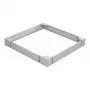 EFB-ELEKTRONIK Base para armário 800x1000mm, 100mm de altura, Cinzento (RAL 7035) PEL-SOK80VV.GR