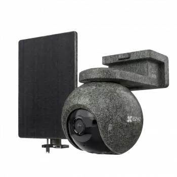 EZVIZ CS-EB8/SP Ranger Câmara exterior PT com bateria e painel solar (4G/LTE, WiFi 2,4 GHz, 4K, 8 MP, 4 mm, IP65)