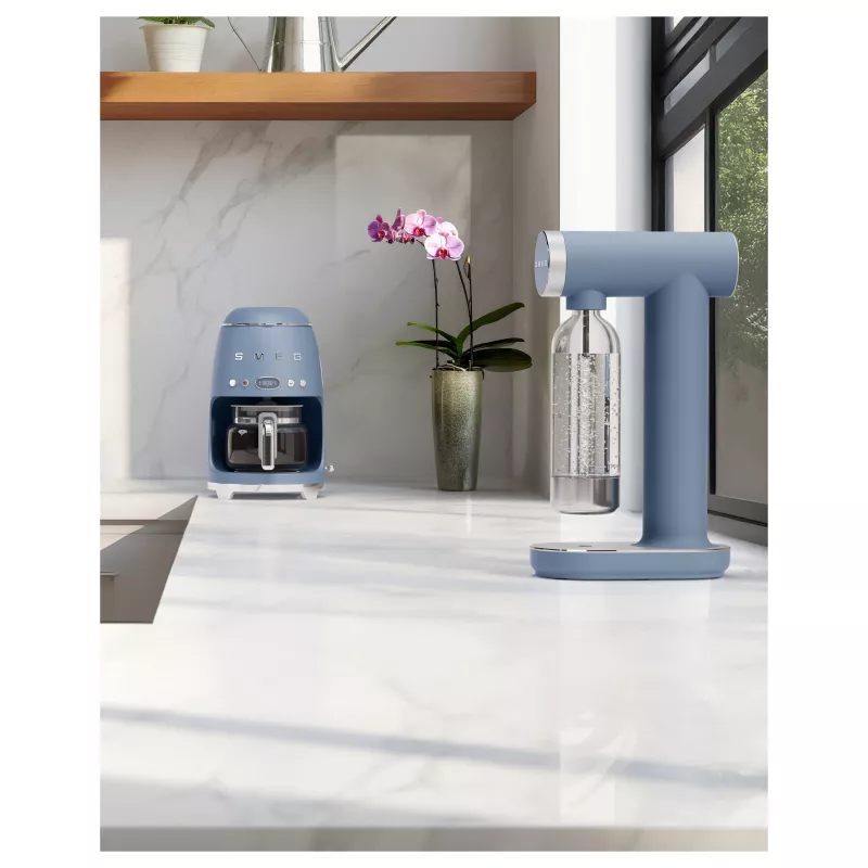Smeg Máquina de fazer soda Collezione Aesthetic Storm Blue (SKC01SBM)