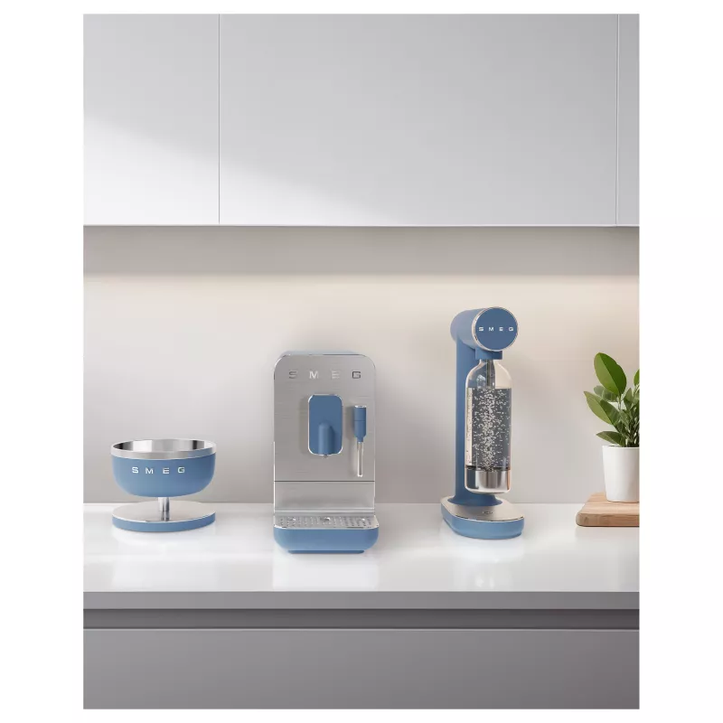 Smeg Máquina de fazer soda Collezione Aesthetic Storm Blue (SKC01SBM)
