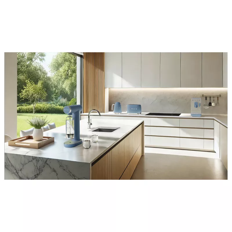Smeg Máquina de fazer soda Collezione Aesthetic Storm Blue (SKC01SBM)