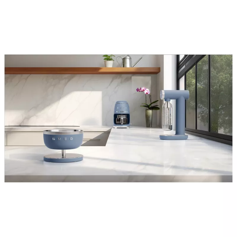 Smeg Máquina de fazer soda Collezione Aesthetic Storm Blue (SKC01SBM)