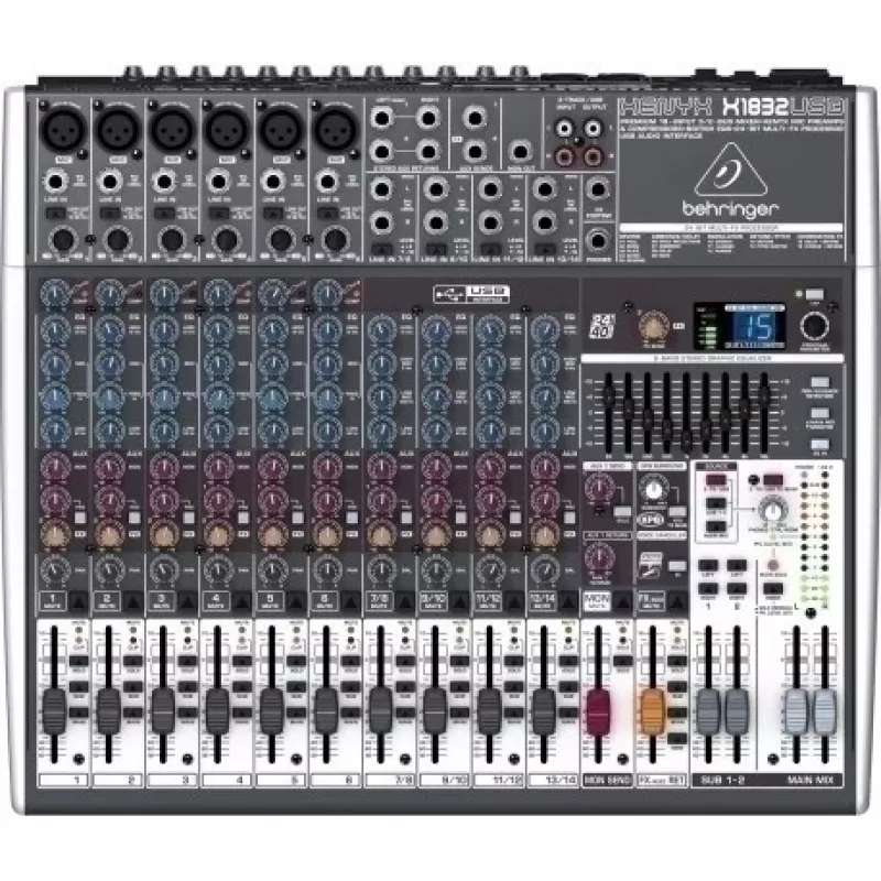 Behringer X1832USB Misturadora de áudio 18 canais