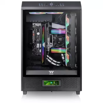 Thermaltake Kit de painel LCD Preto para The Tower 500